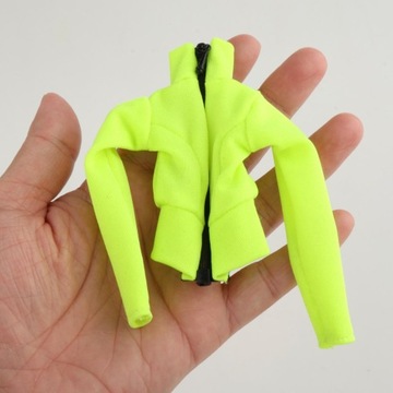miniaturowe ubrania 1/6 figurki zielone