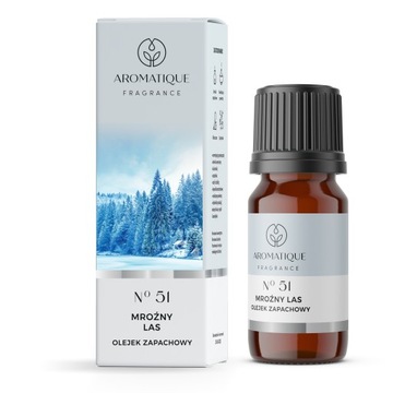 OLEJEK Olejki ZAPACHOWE AROMATIQUE 12ml MROŹNY LAS ŚWIĄTECZNY ZIMOWY