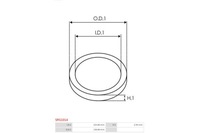 фото thumb №3, Ущільнювальні кільця стартер as-pl