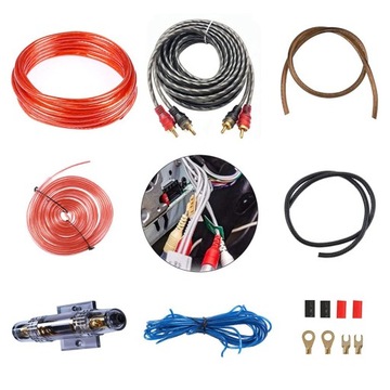 Zestaw okablowania Car Audio Zestaw instalacyjny z bezpiecznikiem