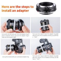 CANON FD для CANON EOS R RF адаптер RP R3 R5 R6 R8 R50 K&F
