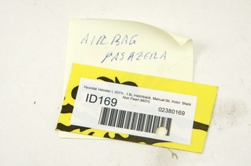 фото thumb №10, Id169 hyundai veloster подушка безопасности подушка пассажира