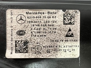 фото thumb №16, Mercedes e класс w213 multibeam лампа левая правая