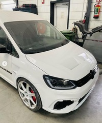 фото thumb №11, Vw caddy iii 2k fl 10-15 лампи фари led black drl чорні лінзи