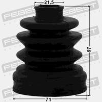 фото thumb №4, Захист шарнір привідного внутрішнього febest 2215-sorr