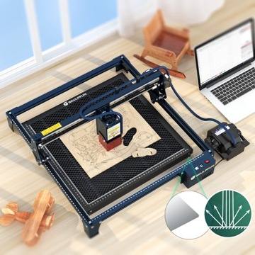 Stół do cięcia laserowego o strukturze plastra miodu SCULPFUN H3 400x400mm