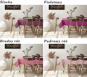 OBRUS PLAMOODPORNY - 4 SEASONS - KOLORY 140X210 CM
