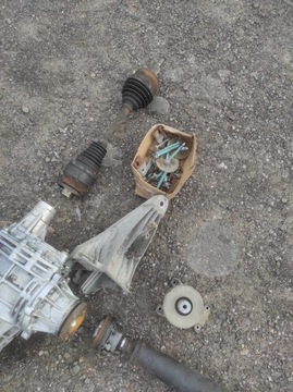 фото thumb №10, Vw t5 2.5 tdi привод 4x4 swap коробка передач мост редуктор wał полуось выхлоп жгут