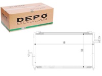 фото thumb №1, Depo конденсатор кондиціонера mazda premacy 1.9 cp