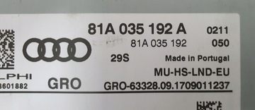 фото thumb №9, Навигация mmi 3g+ mib high audi a3 8v q2 81a035192a