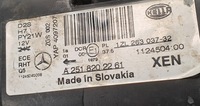 фото thumb №10, Лампа правий перед ксенон mercedes r-kl w251 europa