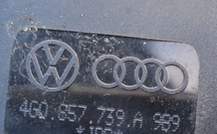 фото thumb №3, Audi a6 c7 застібка ременів зад задніх 4g0857739a