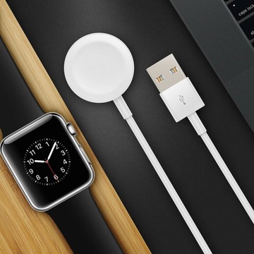 ŁADOWARKA INDUKCYJNA DO IPHONE APPLE WATCH KABEL