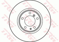 фото thumb №4, Тормозные диски тормозные trw df2687