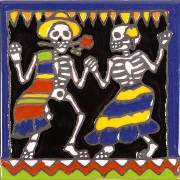 Красочная плитка ручной работы - серия Catrina - Baile