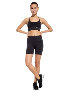 GATTA ACTIVE SPODENKI DO BIEGANIA KOMFORTOWE KRÓTKIE LEGGINSY NA ROWER - M