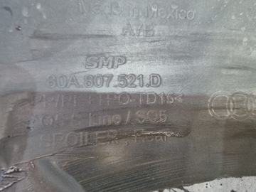 фото thumb №7, Audi q5 ii s-line бампер зад 80a807521 d оригинал