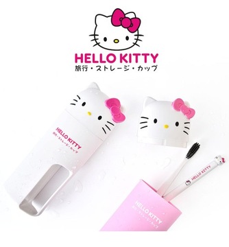 Дорожный набор зубных щеток Hello Kitty