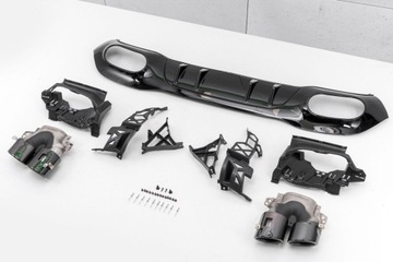 фото thumb №8, Mercedes a-class w177 2018-2023 хэтчбек передний фейслифтинг диффузор