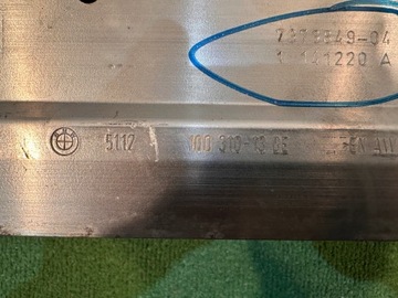 фото thumb №9, Bmw 8 g14 g15 g16 m8 f91 f92 балка підсилювач бампера зад задня 7373849