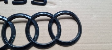 фото thumb №6, Rs5 8w рестайлінг емблема знак кришки багажника зад чорний rs5 8w8853742