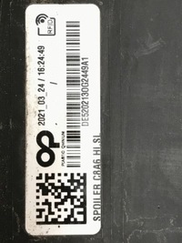 фото thumb №9, Диффузор спойлер бампера зад audi a6 c8 4k0807521b