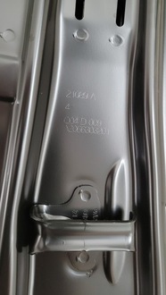 фото thumb №9, Рама внутренняя правая стойка порог mercedes c-klasa w206 a206 2021-