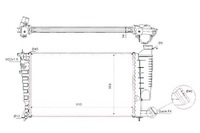 фото thumb №1, Nrf радіатор wody citroen xsara 2.0 16v n1