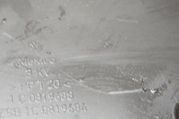 фото thumb №6, Захист консолі панелі права vw new beetle