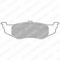 фото thumb №2, Тормозные диски тормозные колодки задняя delphi chrysler pt cruiser