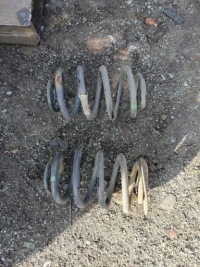 фото thumb №1, Пружина пружини задні комплект цілий clio 2 ii