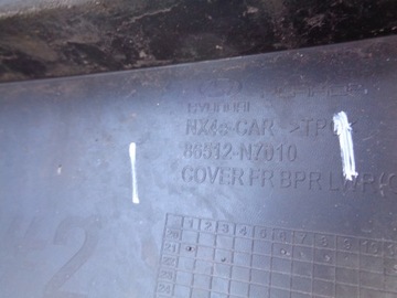 фото thumb №9, Накладка бампера передня спойлер hyundai tucson iv 20-