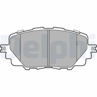 фото thumb №1, Гальмівні колодки гальмівні mazda mx-5 iv 15- - delphi lp3284