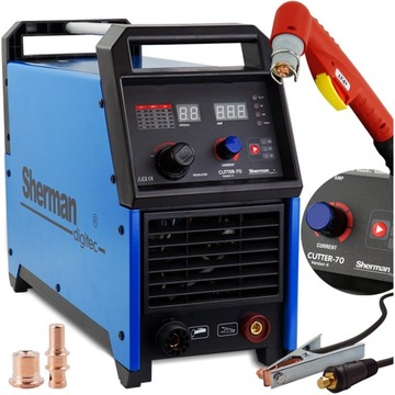 Плазменный резак PLAZMA 23мм CUTTER 70 CUT 65А