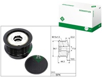 фото thumb №1, Шків генератора ford c-max ii focus iii grand c-max kuga ii