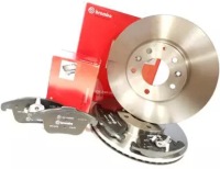 фото thumb №1, Brembo гальмівні диски+ гальмівні колодки задня mercedes gla x156 295mm