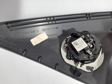 фото thumb №11, Seat ibiza v 5 защита обшивка стойка левый перед 6f0867233 динамик чёрная