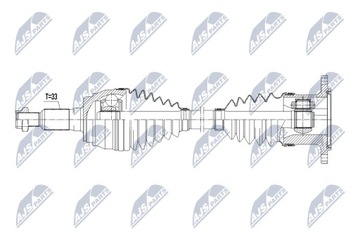 фото thumb №2, Npw-ch-072 nty полуось приводная cadillac escalade 6.