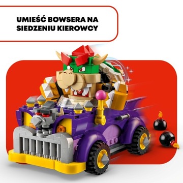 LEGO SUPER MARIO Маслкар Боузера 71431