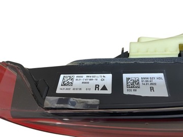фото thumb №12, Лампы зад led w кузов + w крышка багажника багажника bmw 4 g22 g23 g26 европа