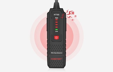 МИНИ-ДЕТЕКТОР УТЕЧКИ ГАЗА HABOTEST HT66 + батарейки типа АА