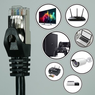 Kabel internetowy Patchcord kat.6 | 20m | Lanberg