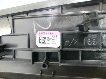 фото thumb №9, Планка dekor двері зад правий mercedes ml w166