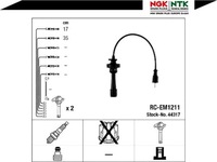 фото thumb №2, Дроти запалювання [ngk]