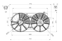 фото thumb №2, Вентилятор радиатора nissan leaf 2011- nrf