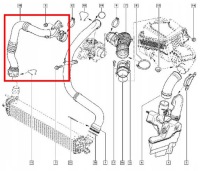 фото thumb №6, Renault laguna iii 2.0 dci gt труба интеркулер оригинальный номер