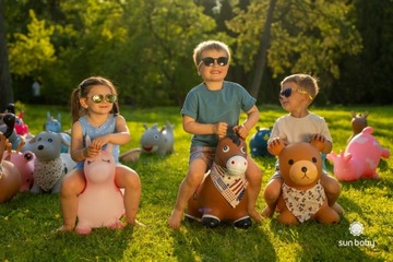 Детский коричневый джемпер TEDDY с туфлями-лодочками и банданой Sun Baby
