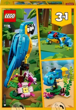 LEGO 31136 Creator Экзотический попугай 3 в 1