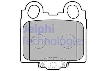 фото thumb №2, Delphi lp1510 набор тормозные колодки тормозных, тормоза дисковые