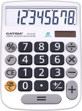 Калькулятор офисный CATIGA CD-8185 белый